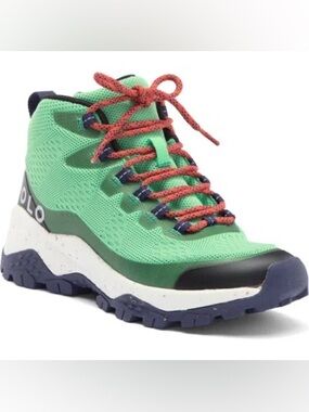 Women’s HOLO Troy Mid Lightweight Green Trail Sneakers